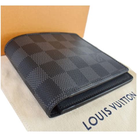 louis vuitton damier graphite canvas multiple wallet|louis vuitton wallet canvas.